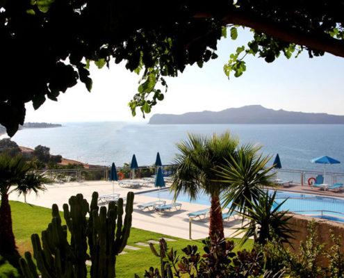 Sea view from from Renieris Hotel, Chania, Crete